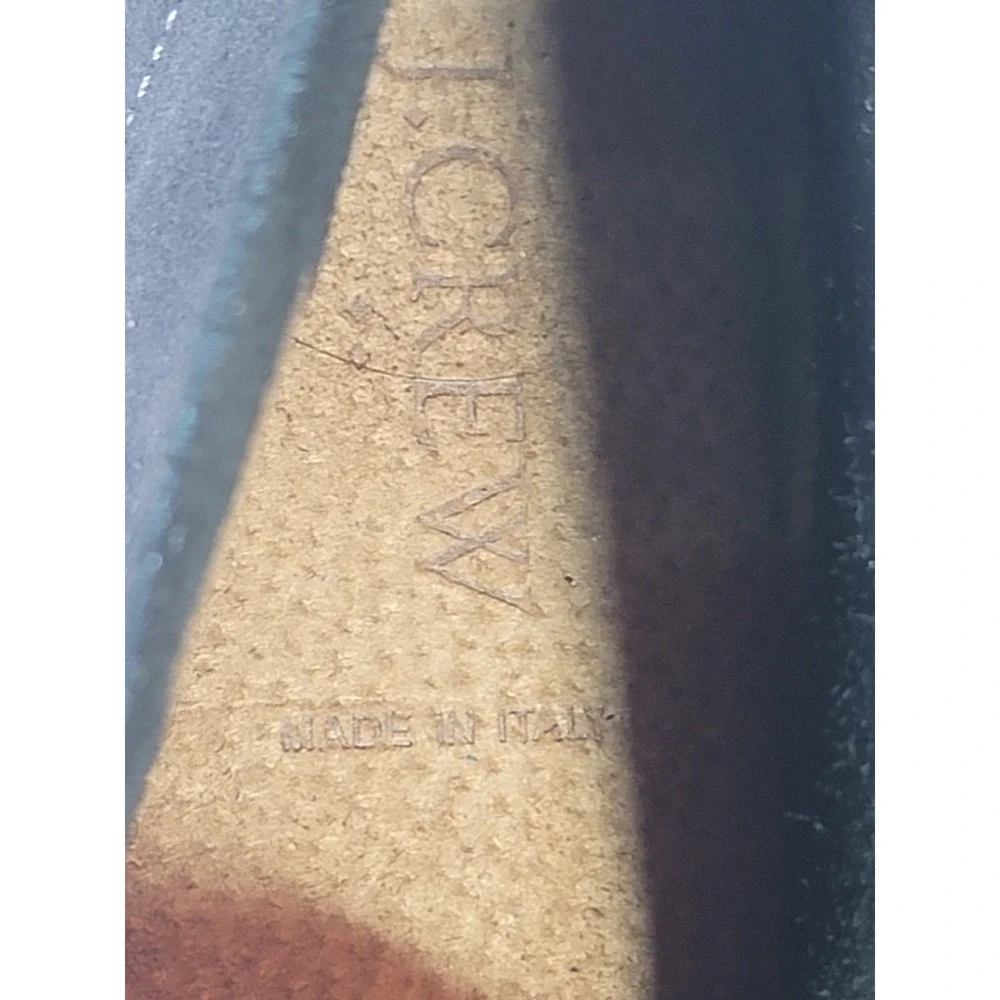 J.Crew MacAlister Suede Desert Chukka Boots Made in Italy Charcoal Black Size 12